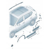 SPINKI LISTWY BŁOTNIKA AUDI Q7 OE 191853585A