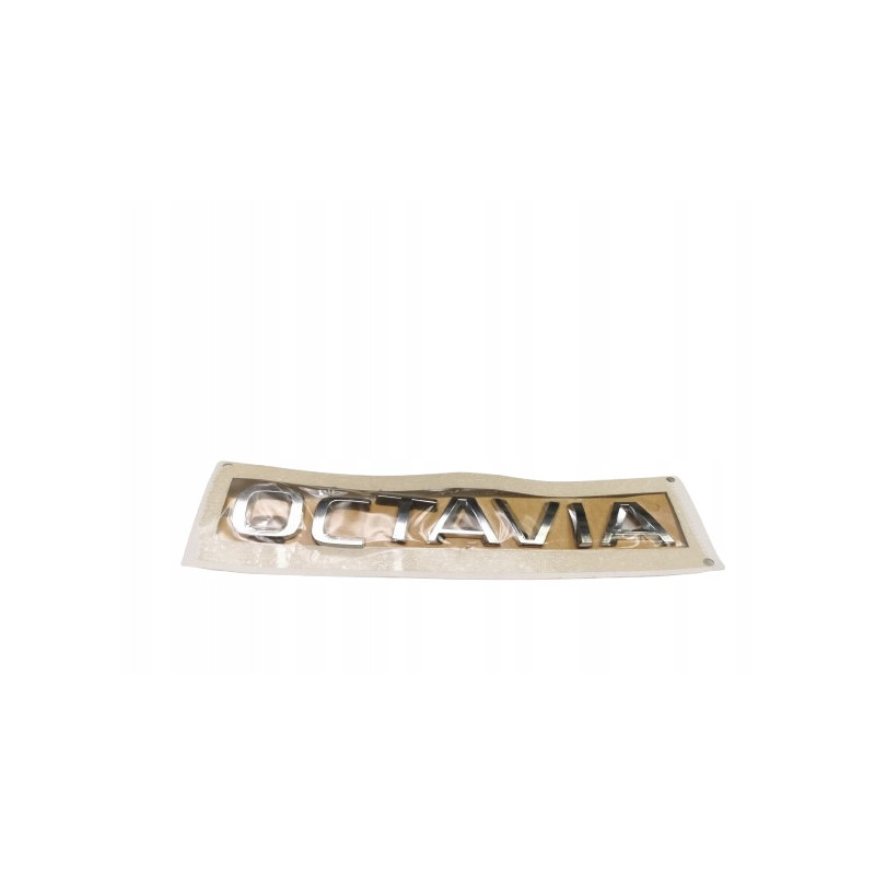 Znaczek emblemat napis OCTAVIA na tylną klapę OCTAVIA III 5E08536872ZZ