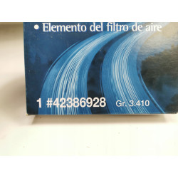 FILTR POWIETRZA CHEVROLET AVEO T200 DAEWOO KALOS OE 42386928