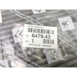 FILTR KABINY KABINOWY PEUGEOT 407 CITROEN C5 C6 647943 6479.43