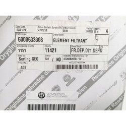Filtr powietrza Alfa Romeo Giulietta 1.8 OE 6000633308