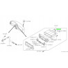 ZESPÓŁ LAMPY, STEROWANIE OGRZEWANIEM NISSAN SUNNY PRIMERA 27545-1W600