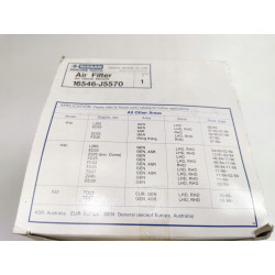 FILTR POWIETRZA NISSAN CABSTAR 1989- OE 16546-J5570