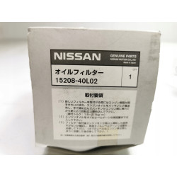 FILTR OLEJU NISSAN PATROL TERRANO OE 15208-40L02