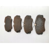 KLOCKI HAMULCOWE JURID 501 FF 607-00 GM 24406487