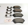 Klocki hamulcowe przód ACDELCO OPEL Sintra 18045382