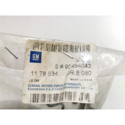 Sprężyna blokady maski silnika przedniego Opel Astra F Zafira C OE 90494843