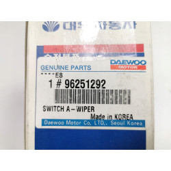 PRZEŁĄCZNIK POD KIEROWNICĄ WYCIERACZEK DAEWOO NUBIRA OE 96251292