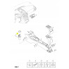 CHROMOWANA ESTETYCZNA LISTWA OBRĘCZOWA RAMKI OPEL CORSA D OE 13208409