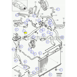 Pierścień uszczelniający VOLVO S40 OE 30874025
