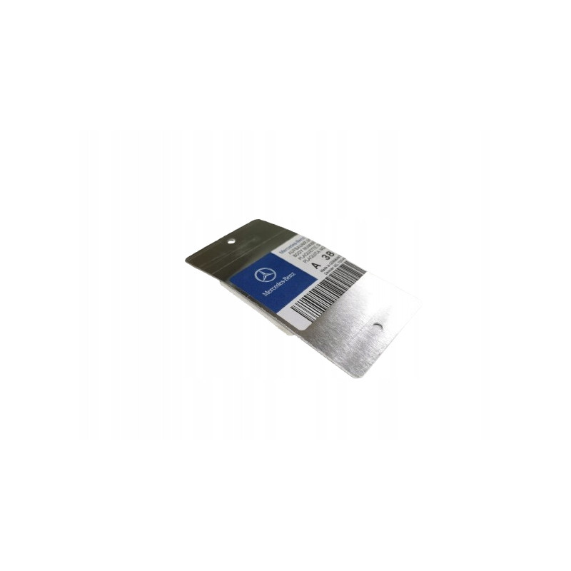 Blaszka Tablica rejestracyjna nadwozia MERCEDES-BENZ OE A3818170026