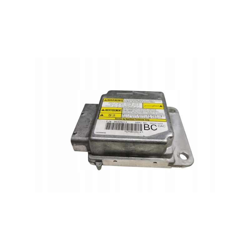 MODUŁ SENSOR PODUSZEK AIRBAG DAEWOO NUBIRA II 1.6B 96287488