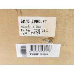 ZESTAW BELKA HOLOWANIE HAK THULE GM NUBIRA OPTRA WAGON 391105