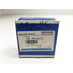 PIERŚCIENIE TŁOK KPL. 0.25-1.5DOHC DAEWOO FSO OE NP1015