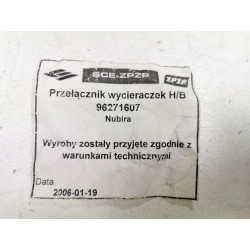 NUBIRA PRZEŁĄCZNIK WYCIERACZEK KOMBI/HAT DAEWOO OE 96271607