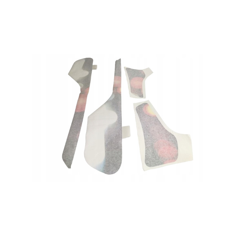 ZESTAW LISTWY PASKI DEKORACYJNE RENAULT TWIZZY OE 8201303831