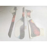 ZESTAW LISTWY PASKI DEKORACYJNE RENAULT TWIZZY OE 8201303831