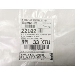 ZESTAW LISTWY PASKI DEKORACYJNE RENAULT TWIZZY OE 8201303831
