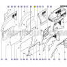 BOCZEK BAGAŻNIKA PRAWY TYŁ RENAULT KANGOO II OE 8200637864