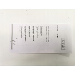 Filtr, wentylacja przestrzeni pasażerskiej Corteco 21653026 MP 163