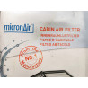 Filtr, wentylacja przestrzeni pasażerskiej Corteco 21653026 MP 163