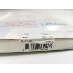Filtr, wentylacja przestrzeni pasażerskiej Corteco 21653026 MP 163