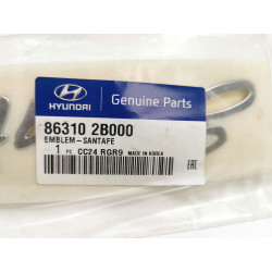 EMBLEMAT ZNACZEK KLAPY TYŁ HYUNDAI SANTA FE 07-12 OE 86310 2B000