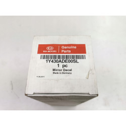 Zestaw naklejek na lusterka KIA PICANTO 3dr2011- 1Y430ADE00SL 1Y430 ADE00SL
