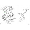 DYSTANS, SZYBA PRZEDNIA MITSUBISHI ASX OUTLANDER OE MB851058
