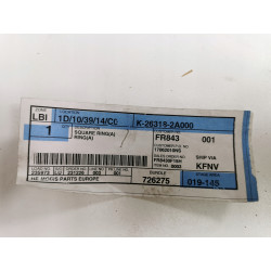 Oring obudowy filtra oleju / SQUARE RING A HYUNDAI ACCENT OE 26318 2A000