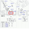 Oring obudowy filtra oleju / SQUARE RING A HYUNDAI ACCENT OE 26318 2A000