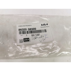 EMBLEMAT, NAPIS PICANTO KIA PICANTO 2020- OE 86320 G6500