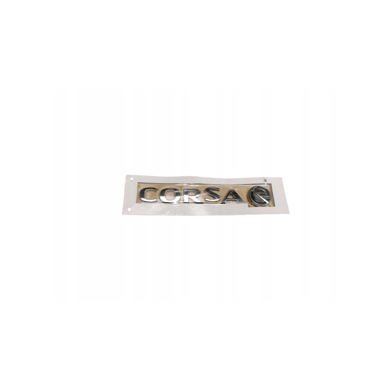 OPEL CORSA F EMBLEMAT NAPIS CORSA NA TYLNĄ KLAPE 9834375680