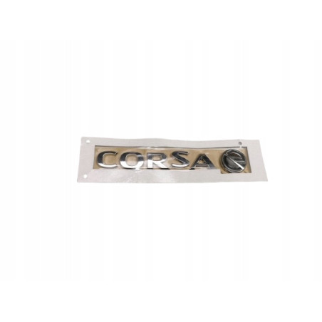 OPEL CORSA F EMBLEMAT NAPIS CORSA NA TYLNĄ KLAPE 9834375680