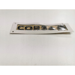 OPEL CORSA F EMBLEMAT NAPIS CORSA NA TYLNĄ KLAPE 9834375680