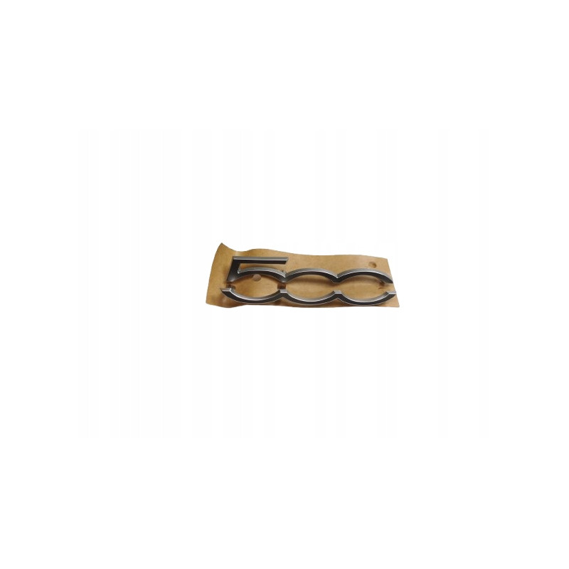ZNAK EMBLEMAT FIAT 500 NOWY ORYGINAŁ OE 735527053