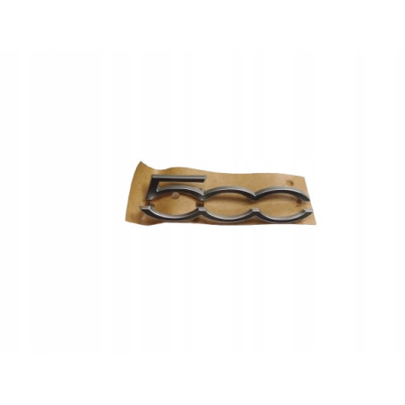 ZNAK EMBLEMAT FIAT 500 NOWY ORYGINAŁ OE 735527053
