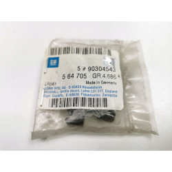 Pojedynczy klips do przewodu hamulcowego Opel Astra FG, Corsa B OE 90304543