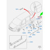Listwa ochronna na tylną lewą szybę boczną FORD GALAXY MK2 1463685