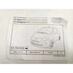 CHLAPACZE FORD KA 2008- PRZÓD AM9S5J-16G574-AA 1543894