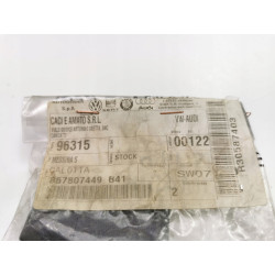 Osłona tylnego zderzaka VOLKSWAGEN GOLF JETTA POLO 867807449 867807449B41
