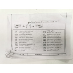 ORYGINALNE CHLAPACZE DACIA SANDERO III TYŁ 8201735532