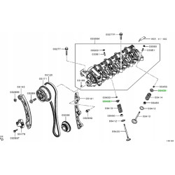 UCHWYT, SPRĘŻYNA ZAWORU MITSUBISHI LANCER OUTLANDER OE 1010A363