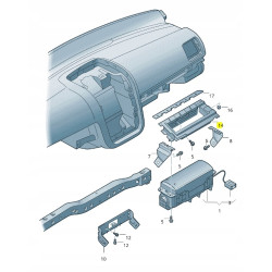 Rama mocująca poduszkę powietrzną VW Bora Golf Jetta OE 1K1880215B
