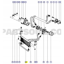 PRZEWÓD, POMPA OLEJU / CHŁODNICA RENAULT Cherokee 1110 JJ8U 8952027731