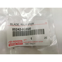 ZESPÓŁ PIÓRA WYCIERACZKI TYLNEJ TOYOTA YARIS OE 85242-0D020, A85242-0D020