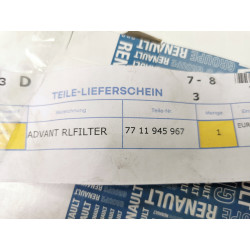 FILTR KABINOWY WKŁAD RENAULT CLIO LOGAN DOKKER SANDERO 7711945967