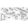 PANEL MOCOWANIE WSPORNIK PRAW PASA PRZÓD HONDA CIVIC 04601-SMG-E01ZZ