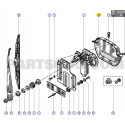POKRYWA WYCIERACZKI RENAULT ESPACE II OE 6025103792