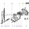 POKRYWA WYCIERACZKI RENAULT ESPACE II OE 6025103792